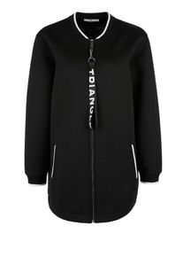 TRIANGLE, Damen Sweatjacke 'Scuba', Schwarz