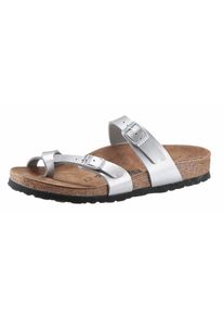 Birkenstock, Damen Pantolette 'Mayari', Silber