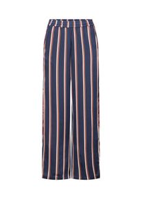 Kaffe, Damen Hose 'Kornelia', Marine / Bordeaux