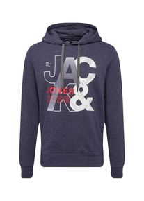 Jack & Jones JACK & JONES, Herren Sweatshirt 'JCOTILLY SWEAT HOOD', Dunkelblau