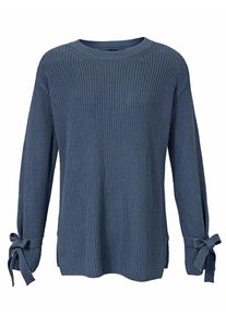 Heine, Damen Pullover, Marine