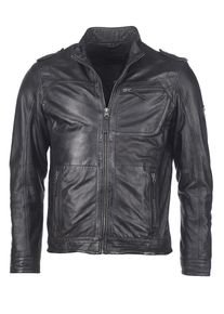 Mustang, Herren Lederjacke 'Joffre', Schwarz