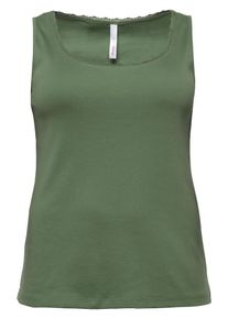 sheego Casual, Damen Tanktop, Khaki
