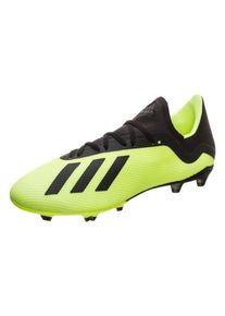adidas Performance, Herren Fußballschuh 'X 18.3 FG', Gelb / Schwarz