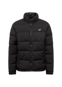 Hollister, Herren Jacke 'MW PUFFER MOCK DTC 2CC', Schwarz
