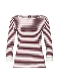 s.Oliver BLACK LABEL, Damen Shirt, Merlot / Weiß
