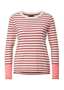 Marc O'Polo Marc O'Polo, Damen Pullover, Ros&eacute; / Rot / Naturwei&szlig;