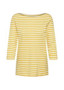 Esprit, Damen Shirt, Gelb / Offwhite
