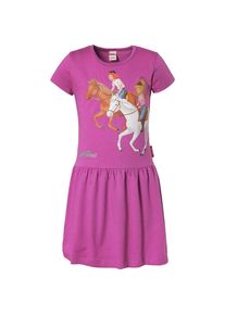 Bibi und Tina, M&auml;dchen Jerseykleid, Lila / Mischfarben