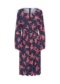 re.draft, Damen Kleid, Navy / Pink