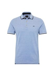 Jack & Jones JACK & JONES, Herren Poloshirt 'JJEPAULOS POLO SS', Himmelblau / Dunkelblau