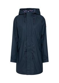 Derbe, Damen Parka 'Travel Friese LIFESAVER', Blau / Navy / Dunkelblau