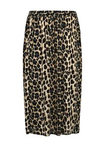 ZIZZI, Damen Rock 'DASY', Braun / Schwarz