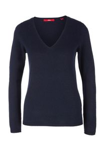 s.Oliver RED LABEL, Damen Pullover, Nachtblau