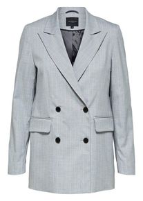 Selected Femme, Damen Blazer, Graumeliert