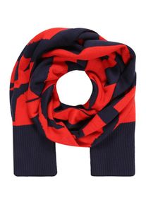 Diesel, Herren Schal 'GUBO ', Nachtblau / Hellrot