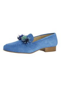 Heine, Damen Slipper, Himmelblau / Mischfarben