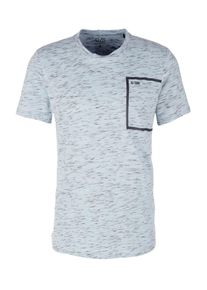 Q/S Designed By, Herren T-Shirt, Ultramarinblau / Hellblau