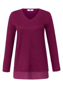 Anna Aura, Damen Pullover, Beere