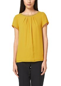 s.Oliver BLACK LABEL, Damen Bluse, Gelb