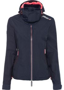 Superdry, Damen Windbreaker 'ARCTIC', Navy / Koralle