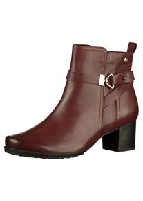 Caprice, Damen Stiefelette, Weinrot