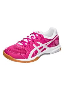 asics, Damen Indoorschuh 'Gel-Rocket 8', Fuchsia / Wei&szlig;