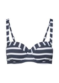 Esprit, Damen Bikinitop 'VALENCIA BEACH', Navy / Weiß