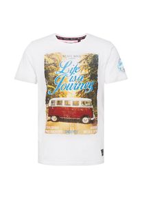 Brave Soul, Herren T-Shirt, Mischfarben / Weiß