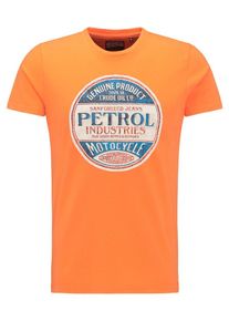 PETROL INDUSTRIES, Herren T-Shirt, Mischfarben / Orange