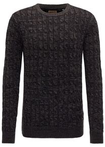 PETROL INDUSTRIES, Herren Pullover, Umbra / Brokat