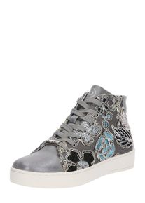 Bugatti, Damen Sneaker 'Fergie', Hellblau / Taupe / Anthrazit / Silbergrau