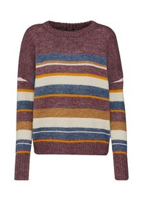 Denham, Damen Pullover 'IRON STRIPE KNIT WMB', Mischfarben / Merlot