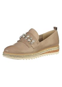 Marco Tozzi, Damen Slipper, Taupe