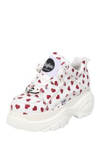 Buffalo London, Damen Sneaker '1339-14 2.0', Rot / Wei&szlig;