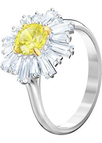 Swarovski, Damen ring 'Sunshine 5482701', Gelb / Silber