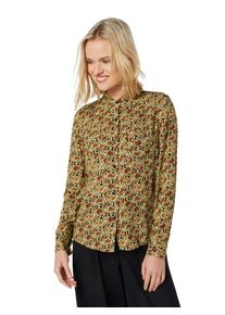 Samsøe & Samsøe Samsoe & Samsoe, Damen Bluse 'Milly shirt aop 7201', Braun / Mischfarben