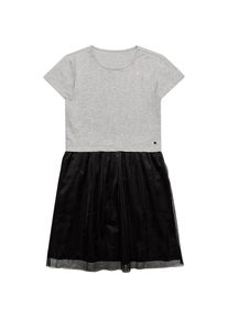 Esprit, M&auml;dchen Kleid, Graumeliert / Schwarz
