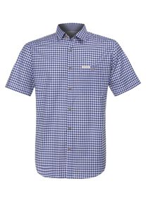 Stockerpoint, Herren Hemd Renko3, Blau / Weiß