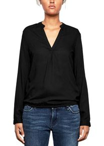 Q/S Designed By, Damen Tunikabluse, Schwarz