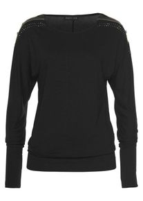 Melrose, Damen Shirt, Schwarz