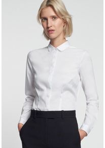 Seidensticker, Damen City-Bluse ' Schwarze Rose ', Wei&szlig;