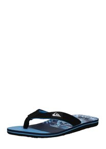 Quiksilver, Herren Slipper 'MOLOKAI LAYBACK', Blau / Schwarz