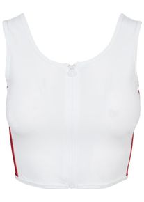 Urban Classics, Damen Tanktop, Navy / Feuerrot / Weiß