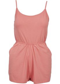 Urban Classics, Damen Jumpsuit, Koralle