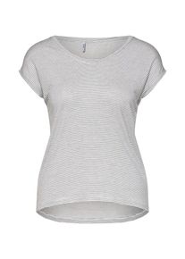 Only, Damen Shirt 'lWILMA', Schwarz / Weiß