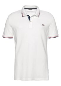 Napapijri, Herren Poloshirt, Wei&szlig;