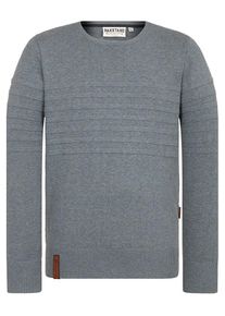 Naketano, Herren Pullover 'Schmiergelvampir', Taubenblau