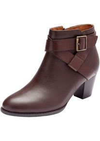 Vionic, Damen Stiefeletten, Braun / Dunkelbraun / Gold