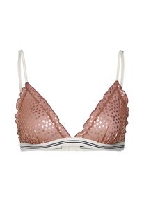 Love Stories, Damen Bralette 'Reggipetto', Braun / Gold